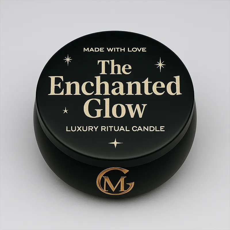 The Enchanted Glow – The Mystery Ritual Candle & Sensory Experience