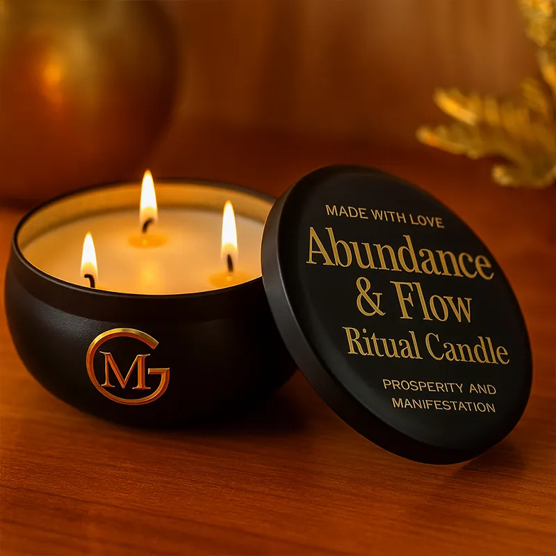Abundance & Flow Ritual Candle for Prosperity and Manifestation