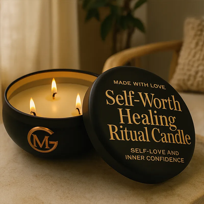 Self-Worth Healing Ritual Candle for Self-Love and Inner Confidence