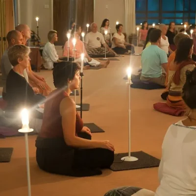 Mindful Rituals with Candlelight